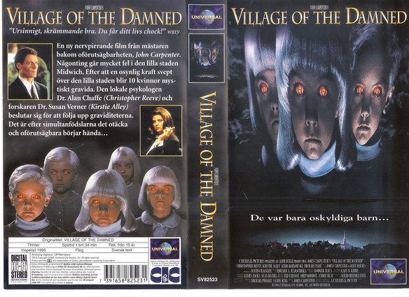 VILLAGE OF THE DAMNED (VHS)